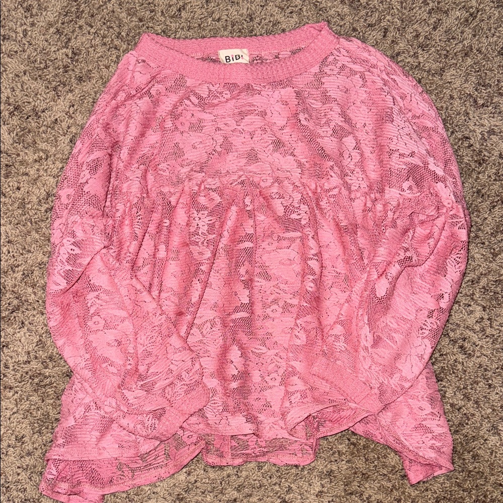 BiBi Rose Lace Top